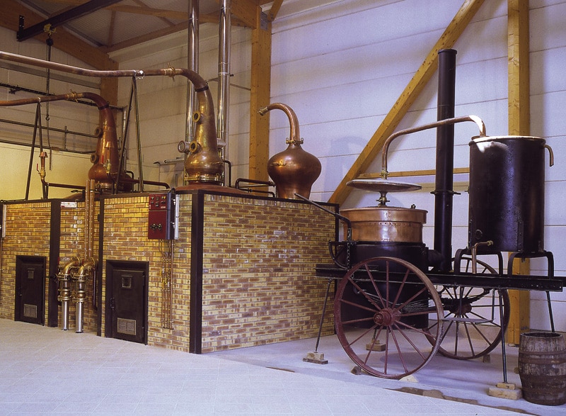 Photo de la distillerie des Menhirs