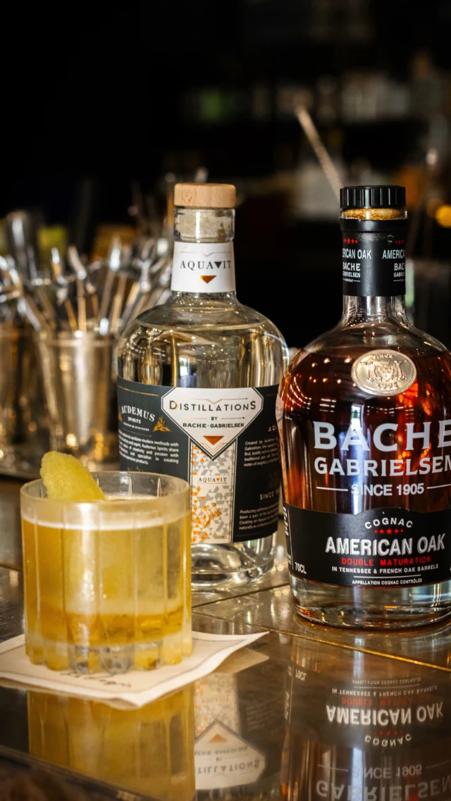 In collaboration with @bastiengardrat , bartender, Global Spirits Ambassador for @forbestravelguide and co-founder of @solera.collective, discover “Le 120”, a cocktail specially created for our 120th anniversary ! 🎊 

As a nod to our Norwegian roots, Bastien adds a touch of Aquavit, the iconic Scandinavian spirit that echoes the story of our House. 🇳🇴

« Le 120 » :
• 45 ml cognac American Oak
• 15 ml Bache-Gabrielsen Aquavit
• 20 ml verjus
• 15 ml vanilla syrup
• 2 dashes orange bitters

A tribute in a glass, where Norwegian heritage meets Charente terroir. 🥃

| Please drink responsibly.